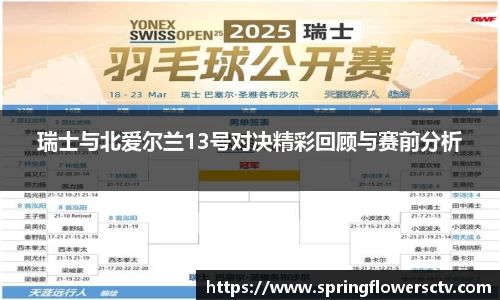 瑞士与北爱尔兰13号对决精彩回顾与赛前分析